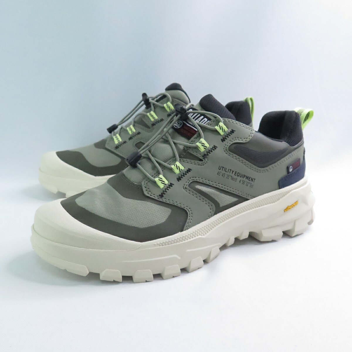 Palladium 74344339 PALLARIDER LO WPA 男女休閒鞋 戶外 登山 防潑水 香根草