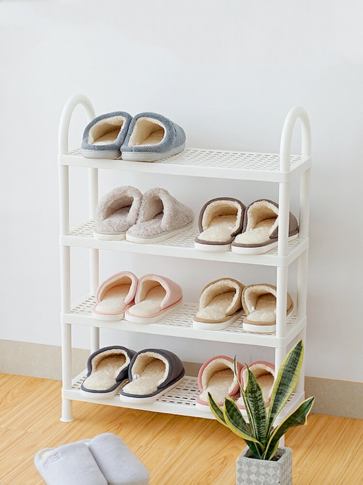 鞋架簡易家用鞋架子經濟型多層收納鞋柜子塑料宿舍寢室防塵鞋架