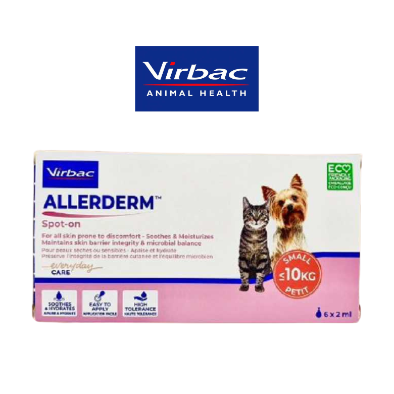 公司貨 Virbac維克 全膚樂 犬貓外用皮膚修複滴劑 Omega3 魚油 皮膚修護 皮膚保養