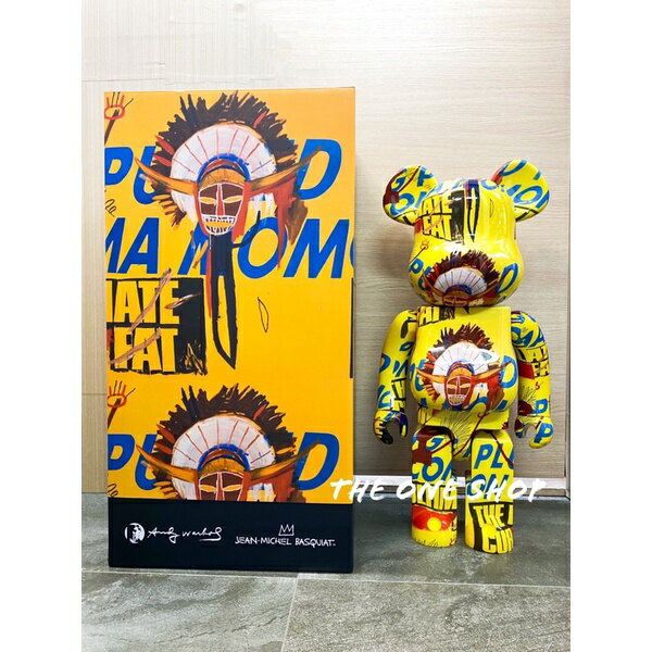 BE@RBRICK Andy Warhol Basquiat 3 巴安巴斯奇亞安迪沃荷| The One