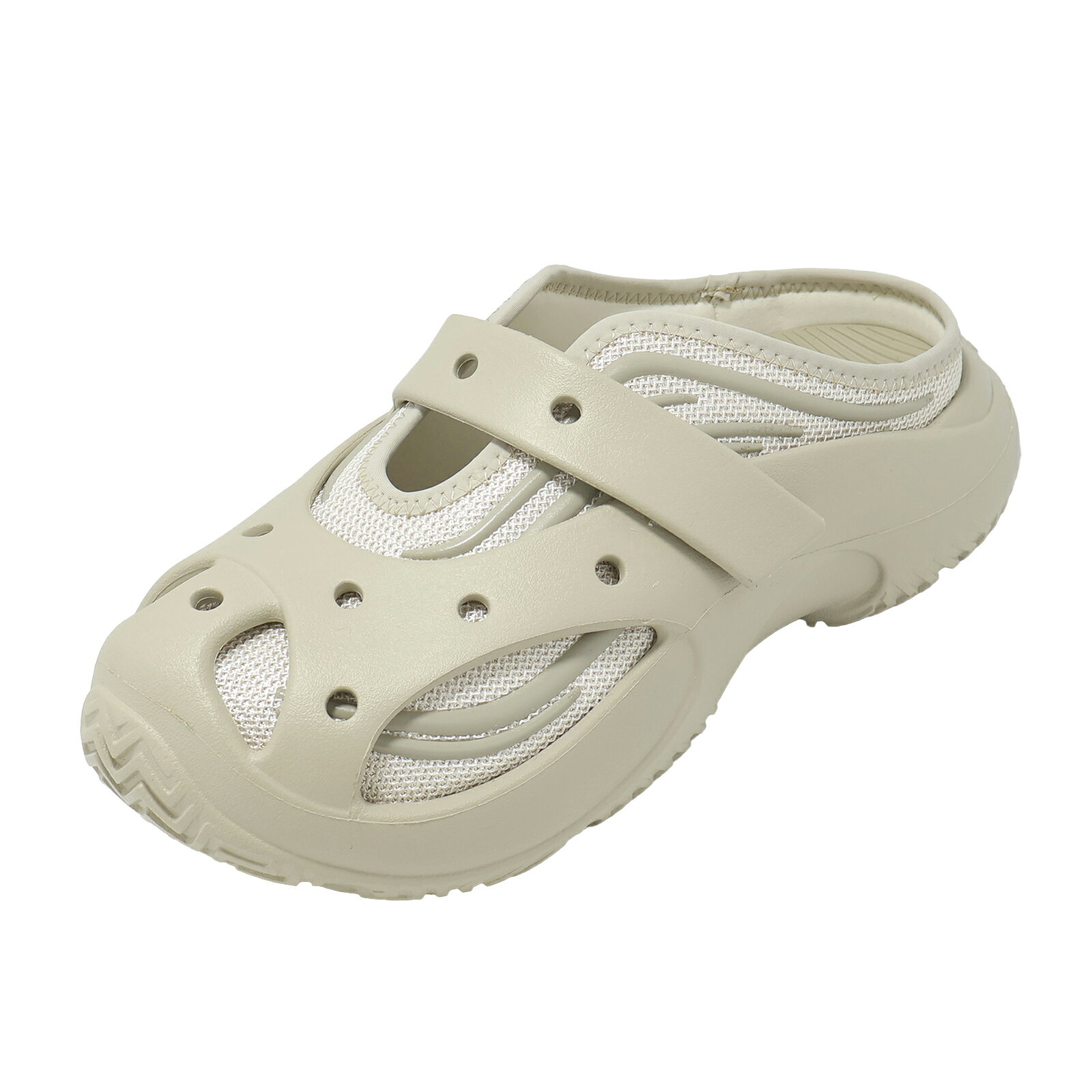 Crocs 洞洞鞋 洞洞鞋 Caged Mule 女鞋 珊瑚穆勒鞋 流星灰 魔鬼氈 涼拖鞋 卡駱馳 2119071WY