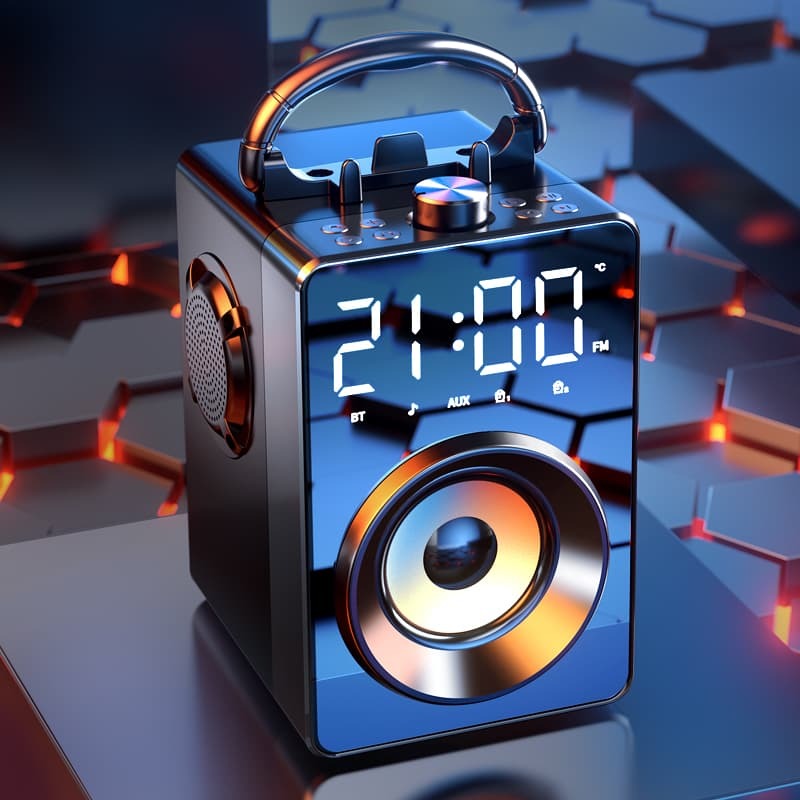 新品上市!!熱門爆品！！2025年新款藍牙音響帶收音機一體音箱高音質戶外大音量音箱低音炮