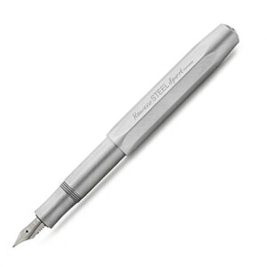 預購商品 德國 KAWECO STEEL Sport 系列鋼筆 0.7mm 不鏽鋼 F尖 4250278613556 /支