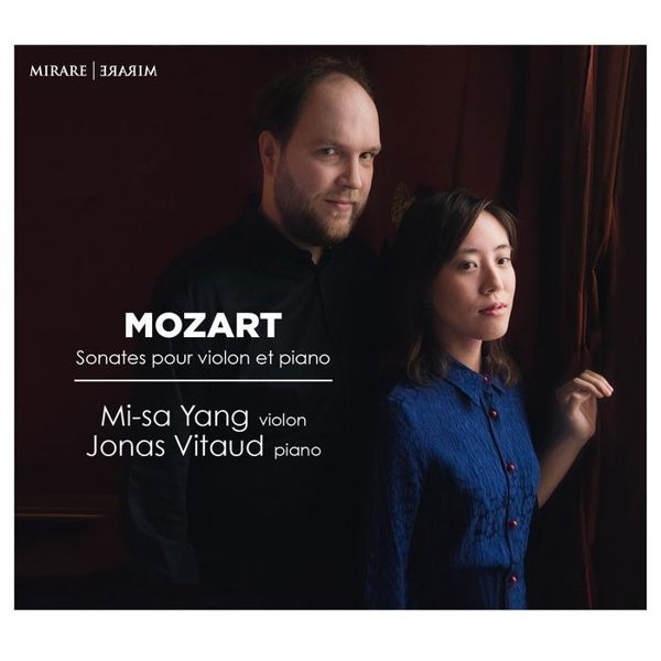 【停看聽音響唱片】【CD】莫札特：小提琴奏鳴曲集 梁美沙小提琴 約拿．維多 鋼琴