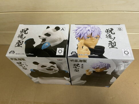 BANDAI 景品 日版 咒術迴戰 咒魂之型 熊貓 + 五條悟 1