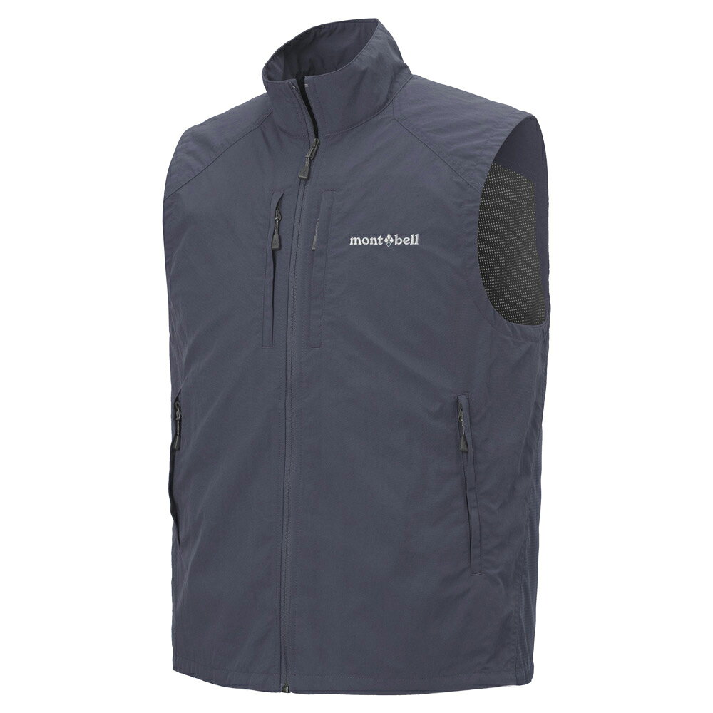 ├登山樂┤日本 mont-bell Trekking Vest男款休閒背心 # 1103355DGY 深灰