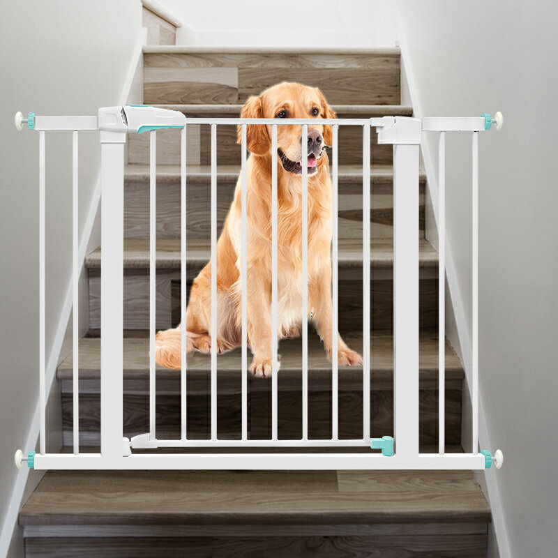 樓梯口護欄兒童安全嬰兒門欄圍欄防護欄寵物隔離狗柵欄桿免打孔