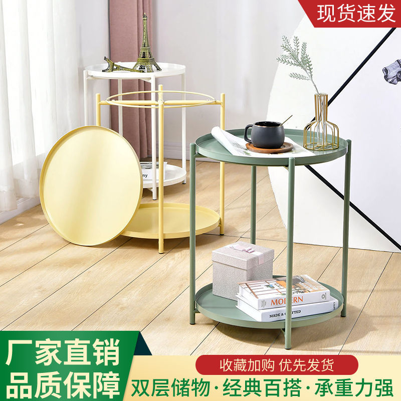 陽臺小茶幾圓形簡易小戶型小圓桌鋼化玻璃小圓桌子藤編休閑椅套裝