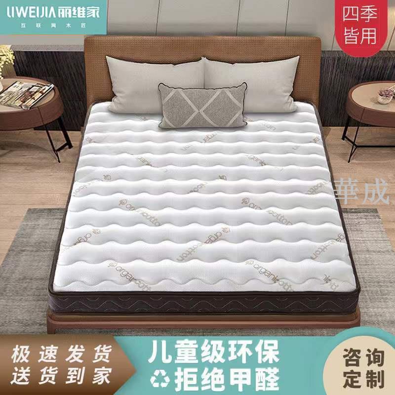 麗維家榻榻米3E環保椰棕床墊膠墊訂製異型可折迭床墊地墊飄窗墊海綿
