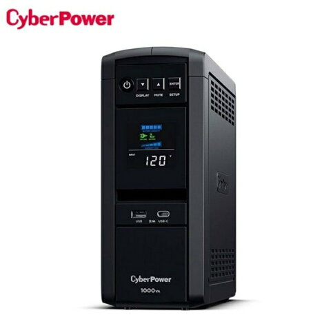【含稅公司貨】CyberPower碩天 1000VA 在線互動式 正弦波不斷電系統UPS (CP1000PFCLCDa) 0