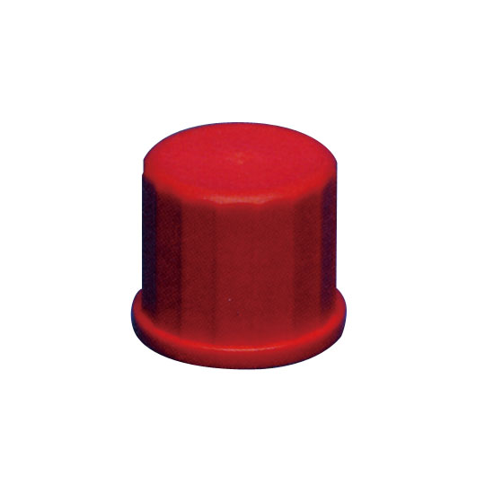 《DURAN》螺牙接管用螺蓋 PBT Closure, Screw Thread, Red PBT