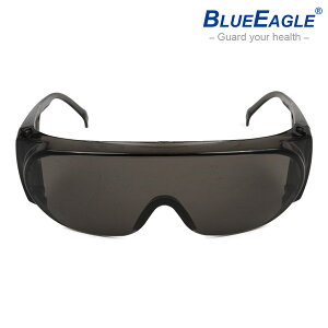 藍鷹牌 灰色遮光眼鏡 防強光 護目鏡 擋風眼鏡 防塵眼鏡 工作眼鏡 防護 眼鏡 NP-107S 台灣製 1副