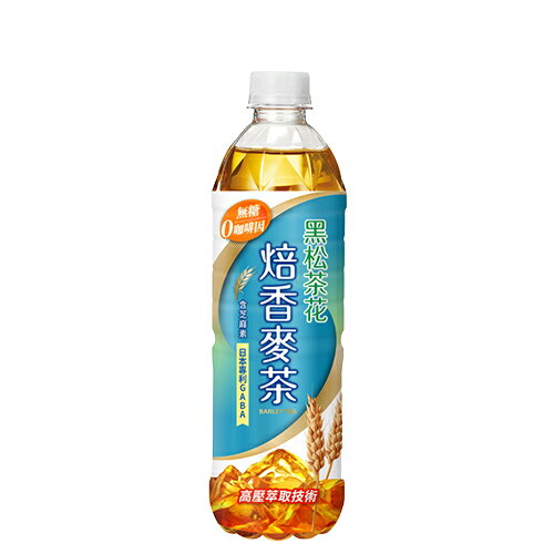 黑松茶花焙香麥茶580mlx4【愛買】 1