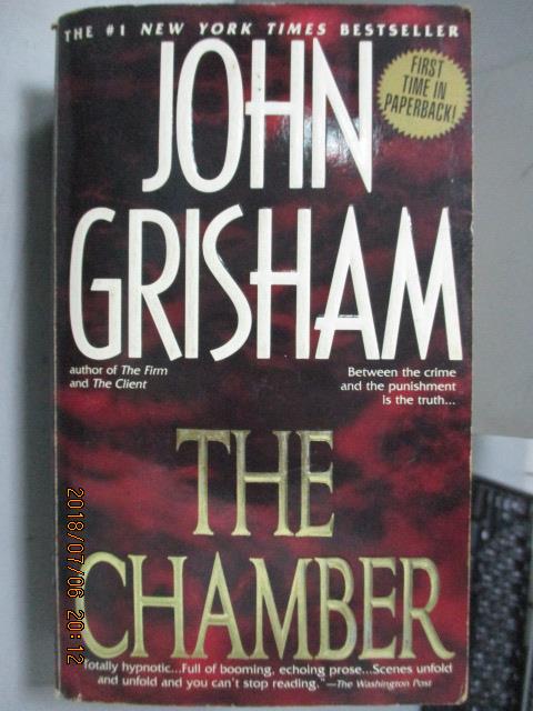 【書寶二手書T1／原文小說_LDE】The Chamber_John Grisham