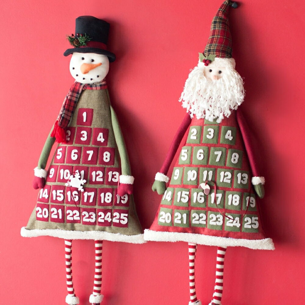 ✤宜家✤聖誕禮品84 聖誕樹裝飾品 禮品派對 裝飾 聖誕娃娃 聖誕節倒數日曆