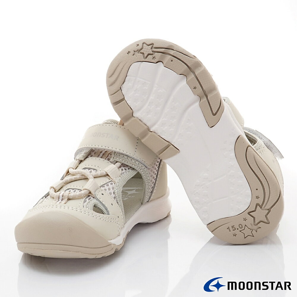 日本月星Moonstar機能童鞋赤子心系列花漾涼鞋款2363新品任選(中小童段)24年式(夏) 8