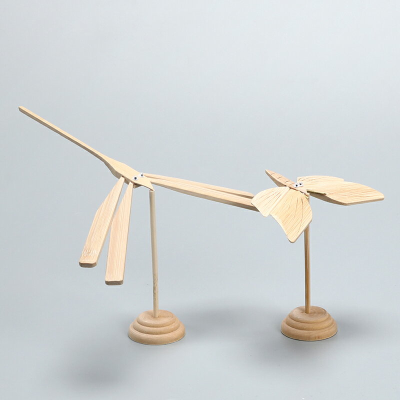 手工制作平衡竹蜻蜓 創意旅游工藝品擺件裝飾擺設 懷舊兒童年玩具
