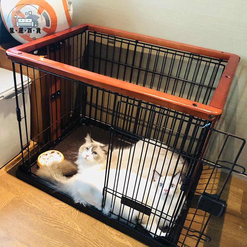 公司貨 免運 圍欄 寵物圍欄 門欄 遮擋欄 木質狗籠子狗窩帶廁所柴犬泰迪大中小型犬寵物室內圍欄帶隔斷柵欄工廠現貨直銷 全館折扣 售後保障 店長新品推薦 5m912