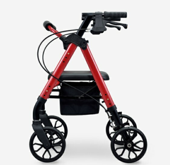 光星助行器STAR mini(座椅可調高度)帶輪型助步車/步行車/購物車/散步車/助行椅 1