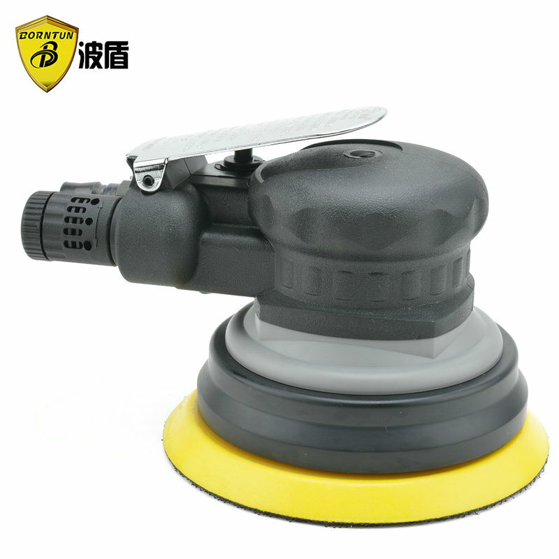 波盾 5吋圓盤式氣動拋光機 風動砂磨機 砂紙機 打磨機BD-0156