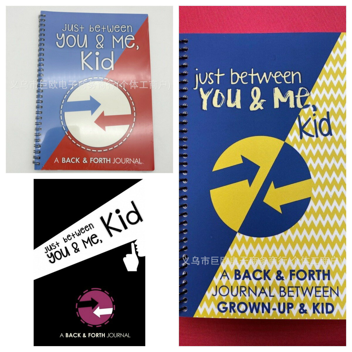 新品 Just Between You & Me, Kid 與孩子的溝通日記本記事本