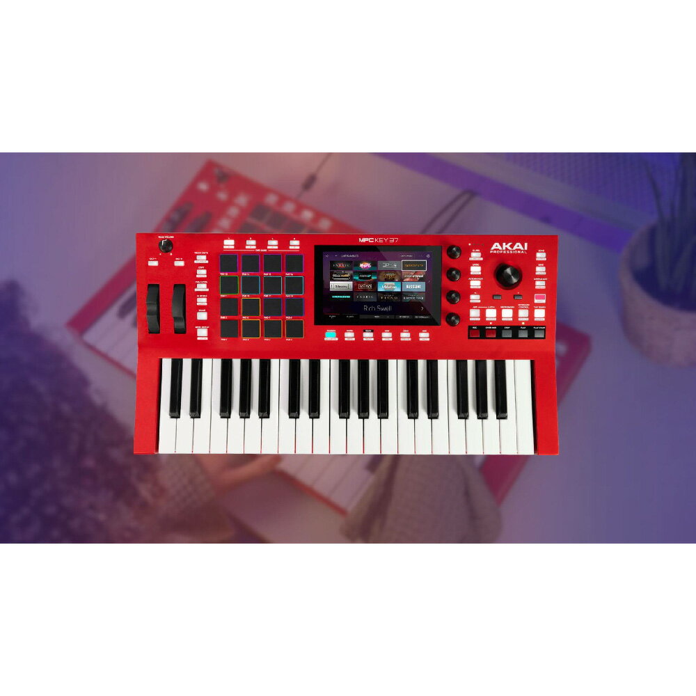 Akia MPC Key 37 主控 鍵盤 MIDI 合成器 編曲 錄音 公司貨