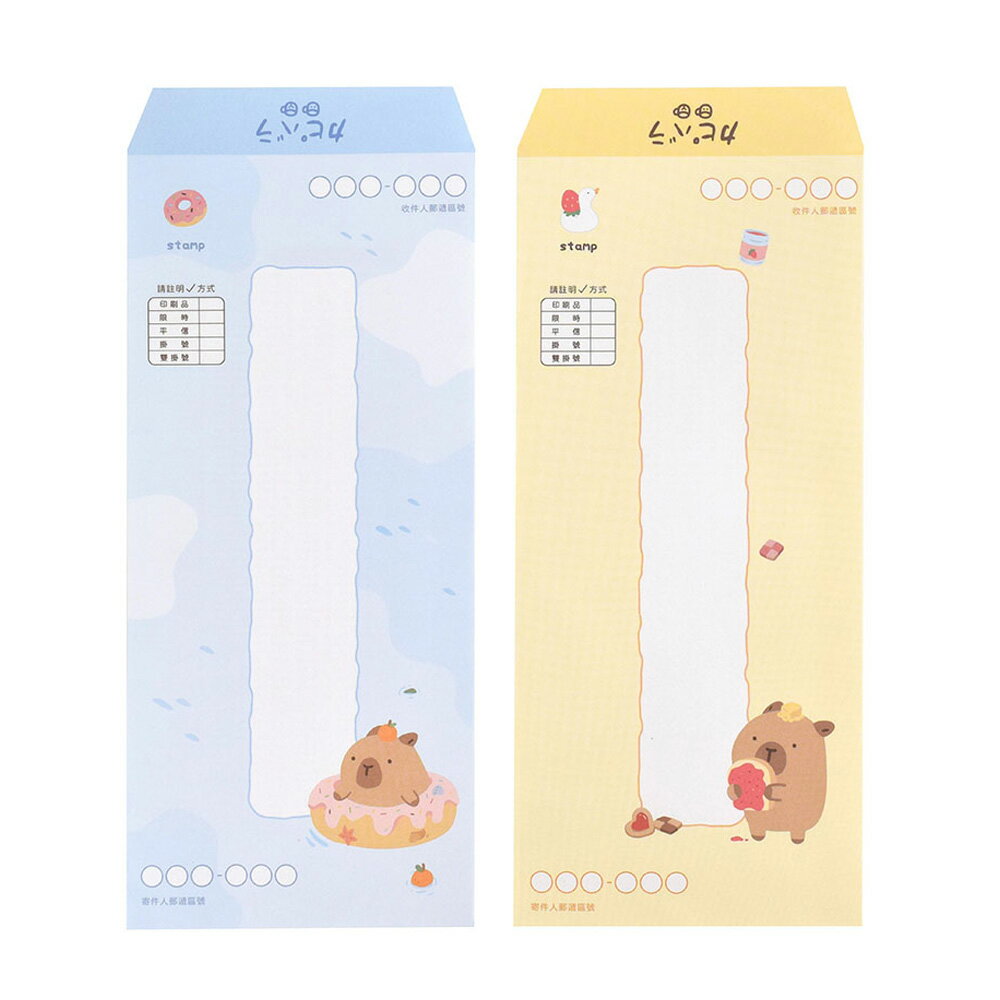 卡皮胖拉15K標準直式信封15入(款式隨機出貨)【九乘九購物網】