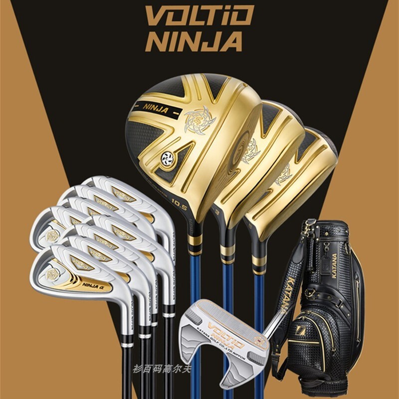 新款KATANA高爾夫高反彈輕量化龍劍系列全套VOLTIO NINJA忍者套桿