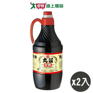 丸莊 甘醇釀造醬油(1.6L)2入組【愛買】