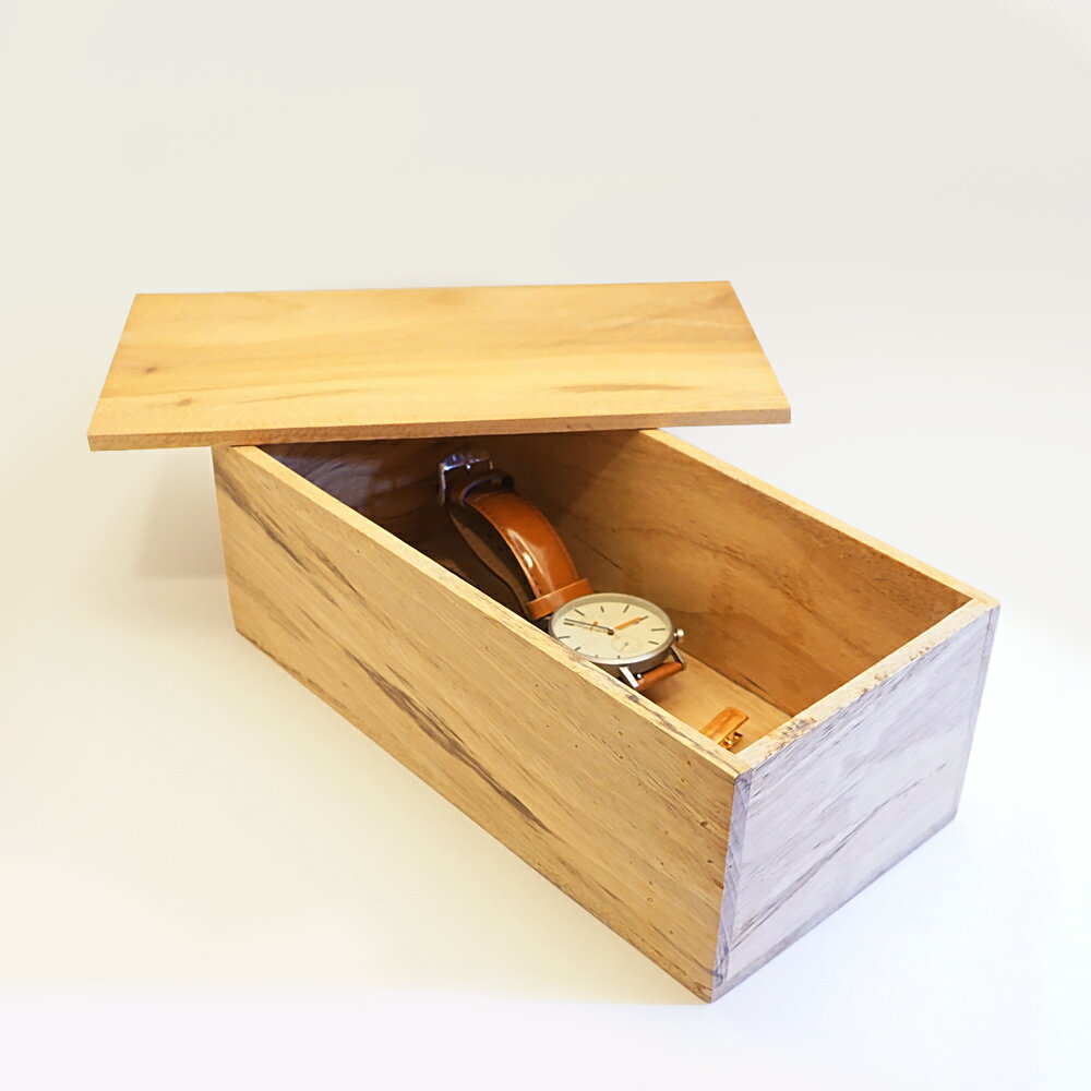 古樸風 – 收藏木盒(掀蓋式)