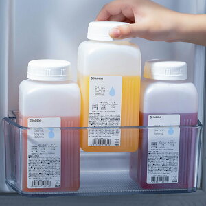 進口液體儲存瓶果汁飲料儲存容器冰箱涼冷水壺牛奶分裝密封罐