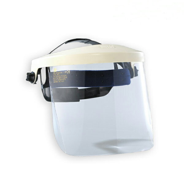 K-4頭盔+K-25防噴濺面罩 可調整防熱工作防熱頭盔面罩組 防護面罩 藍鷹牌