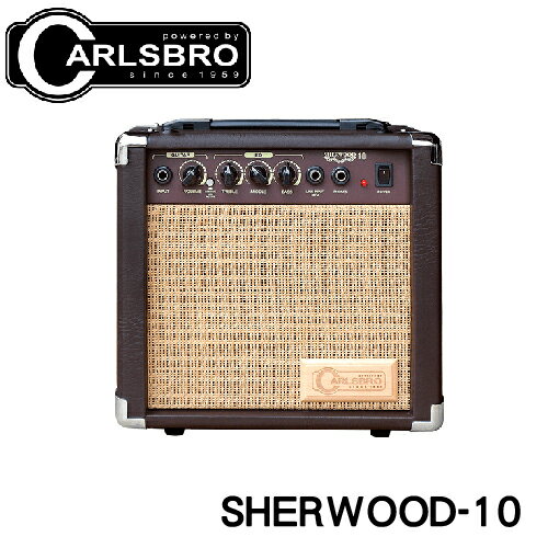 【非凡樂器】CARLSBRO SHERWOOD-10 10W 民謠吉他音箱 / 原廠公司貨