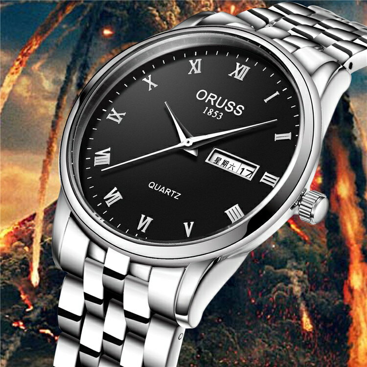 男錶 品質手表男士精鋼帶防水腕表真皮全自動機械表超薄男女表手表