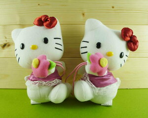 【震撼精品百貨】Hello Kitty 凱蒂貓 窗簾扣 拿花【共1款】 震撼日式精品百貨