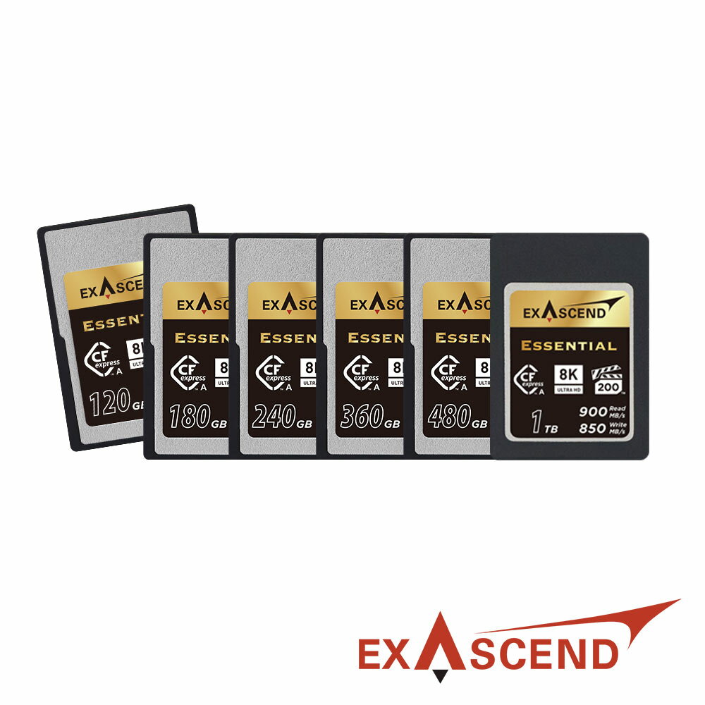 限時★.. Exascend CFexpress Type A 高速記憶卡 120GB/180GB/240GB/360GB/480GB 公司貨【全館點數13倍送】