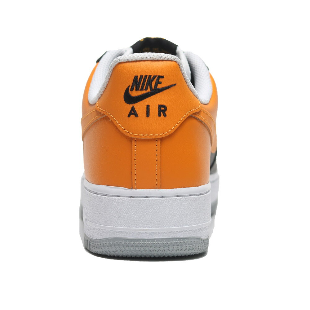 母親節好評加碼】NIKE 休閒鞋AF1 AIR FORCE 1 07 黑橘色拼接男FB7162