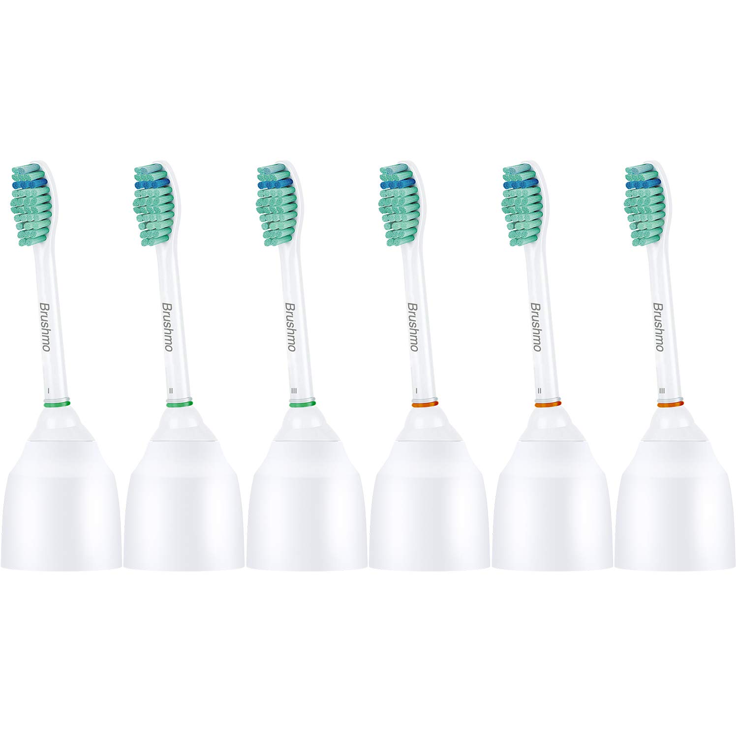 【10%點數回饋】【美國代購】Sonicare E系列HX7022 相容替代牙刷頭適用於飛利浦 6包裝