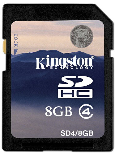 KINGSTON 8GB 8G SDHC【Class4】SD C4 金士頓 相機記憶卡