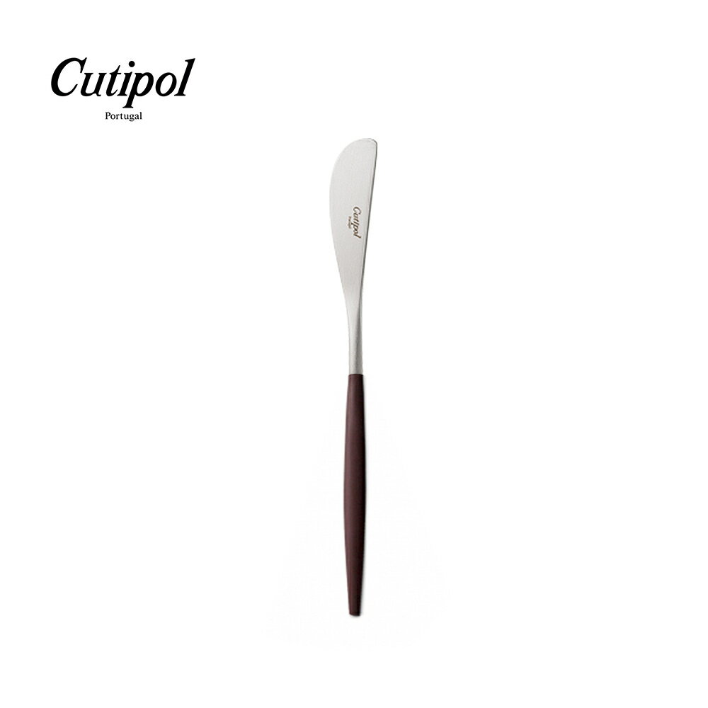 葡萄牙 Cutipol GOA系列棕銀17.3cm奶油刀