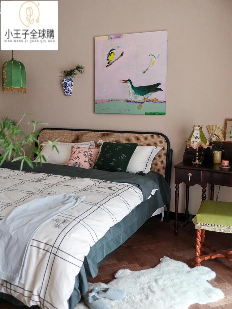 【公司貨免運速發】開發票 掛畫 軟裝 裝飾 客製客廳大白墻裝飾畫主臥床頭高級感餐廳高端法式中古掛畫餐廳奶油風工作室掛畫 公司掛畫 裝飾 日本藝術作品