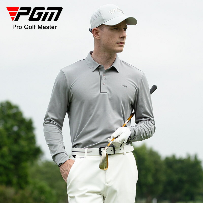 台倉現貨⛳PGM 高爾夫服裝男長袖 秋冬舒適T恤 無縫衣領男裝 休閑百搭polo衫 破百桿封神 一桿上果嶺 小鳥球連中 老鷹球絕殺