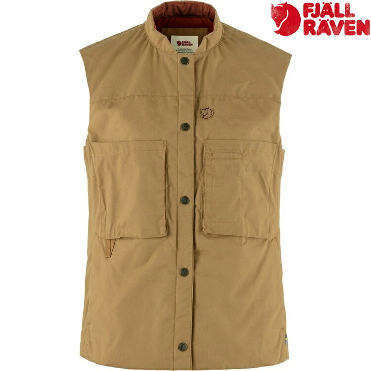 Fjallraven 北極狐 Singi Padded Vest 女款 背心/多功能背心 87175 232 蕎麥棕
