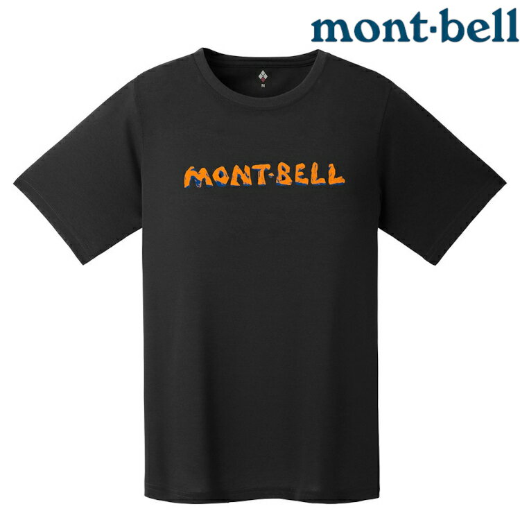 Mont-Bell 女款 Wickron 排汗衣/圓領短袖 1114780 ROCK LOGO