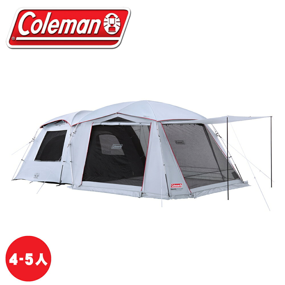 【Coleman 美國 TOUGH SCREEN 氣流循環 2-ROOM /LDX +】CM-39083/露營家庭帳/客廳帳