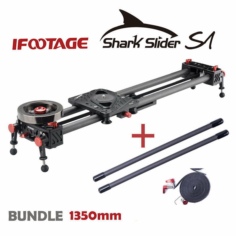 IFOOTAGE 印跡 S1 鯊魚飛梭滑軌 套裝組 碳纖材質 軌道 錄影 婚攝 微電影 湧蓮公司貨 ◎相機專家◎