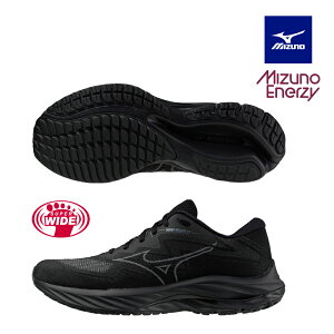 WAVE RIDER 27 SSW 平織網布一般型超寬楦男款慢跑鞋 J1GC237652【美津濃MIZUNO】