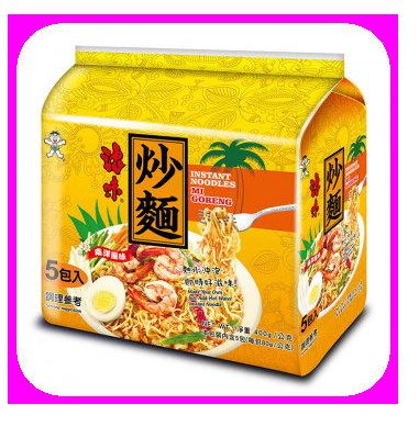 浪味炒麵(80gx5入)/組南洋風味-就是原味啦 【合迷雅好物商城】