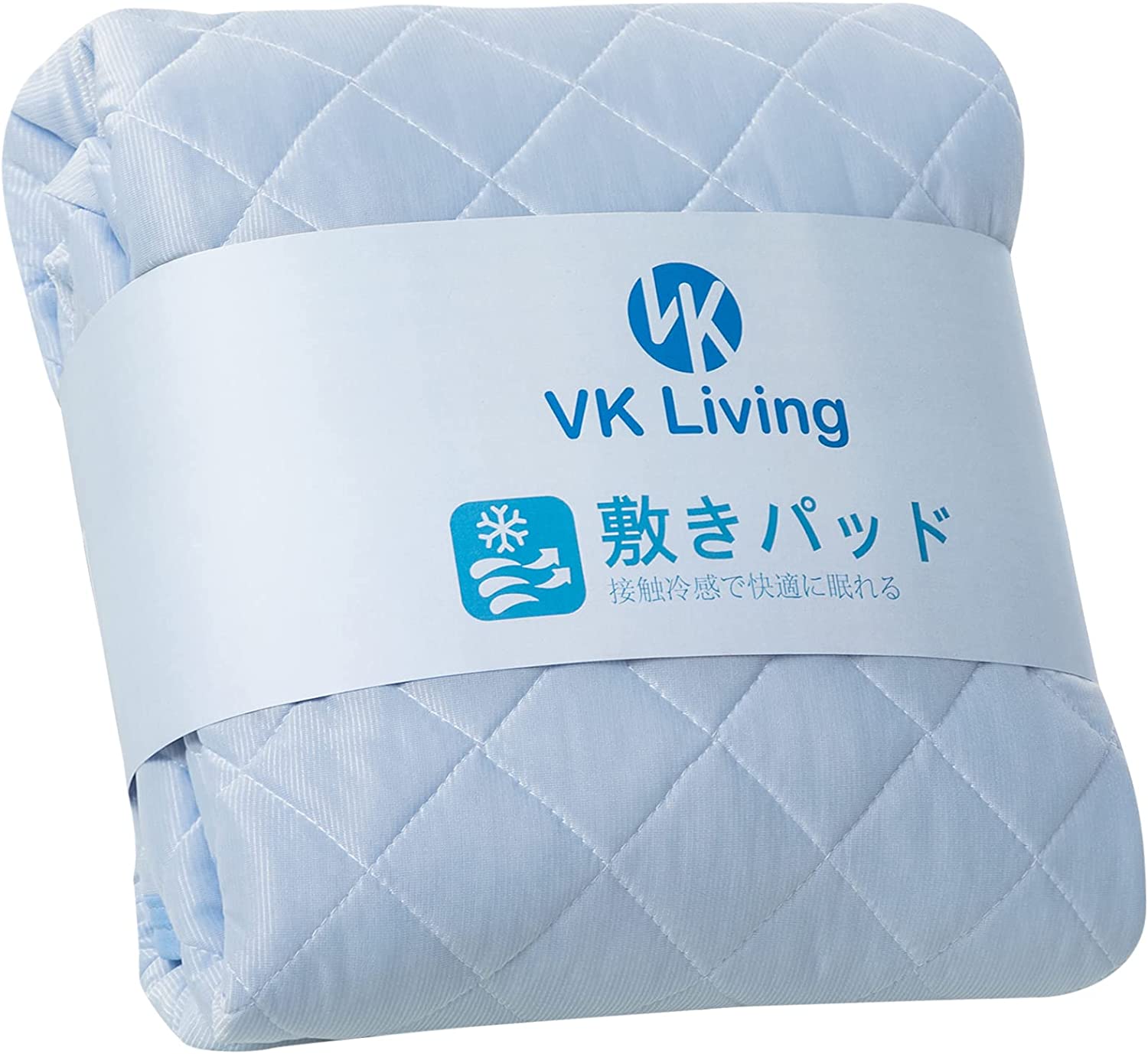 日本原裝 VK Living 雙面涼感床墊 冷感 迅速降溫 吸水 速乾 涼感墊 保潔墊 床單 寢具 夏天 消暑 涼爽冰涼【小福部屋】 1