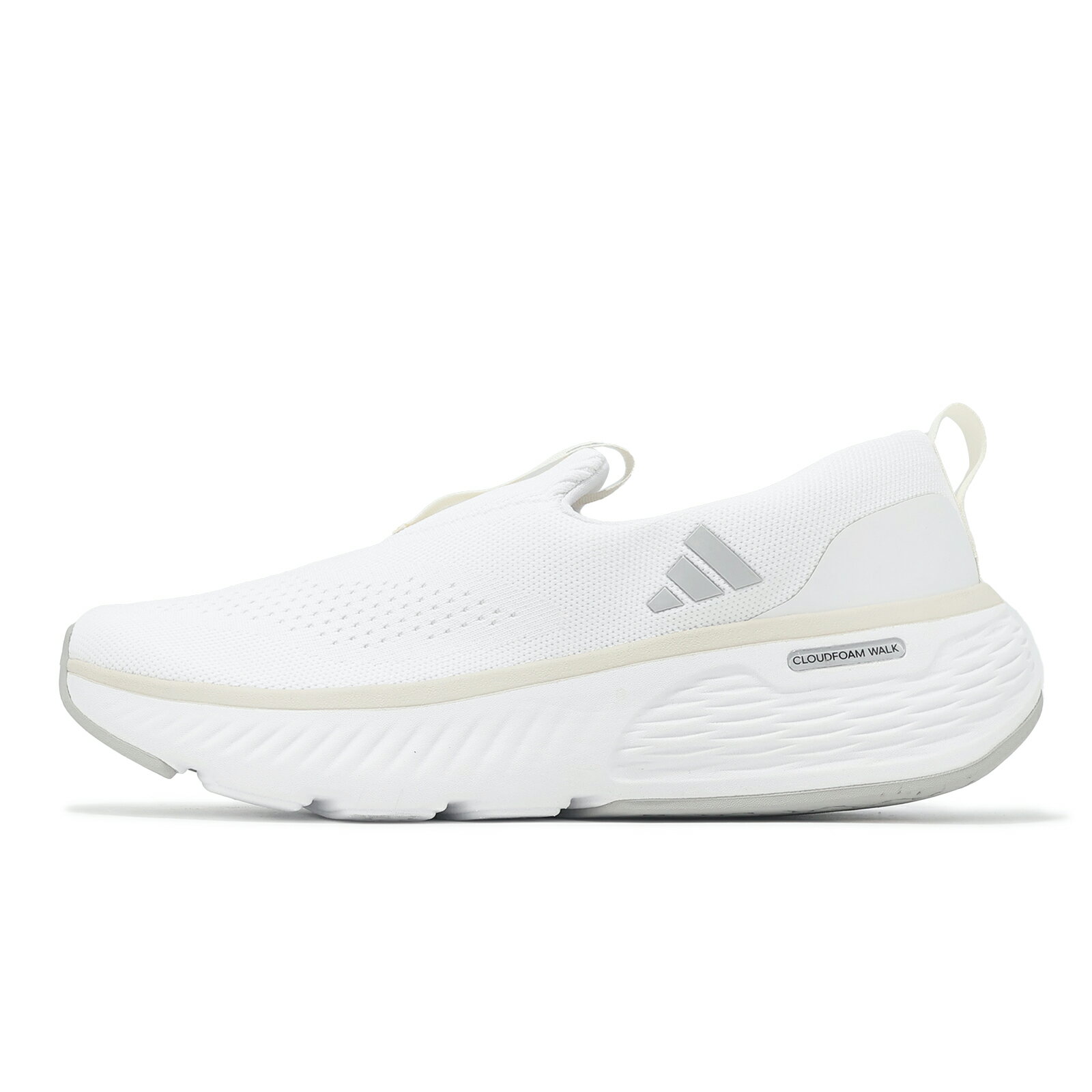 adidas 休閒鞋 Cloudfoam Go Lounger 女鞋 白 銀 緩衝 厚底 運動鞋 愛迪達 JI4843